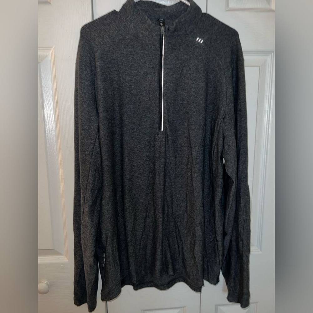 Lululemon "athletic sweater" men size xxl  gray